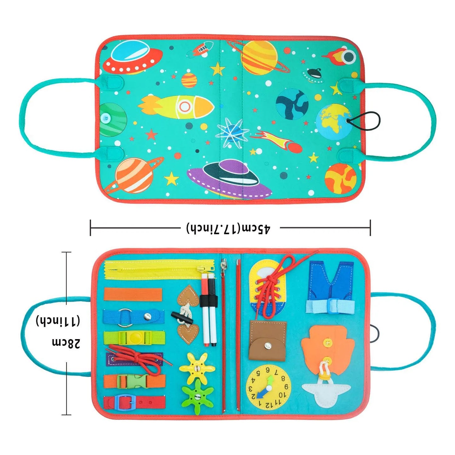 Montessori Sensory Busy Board