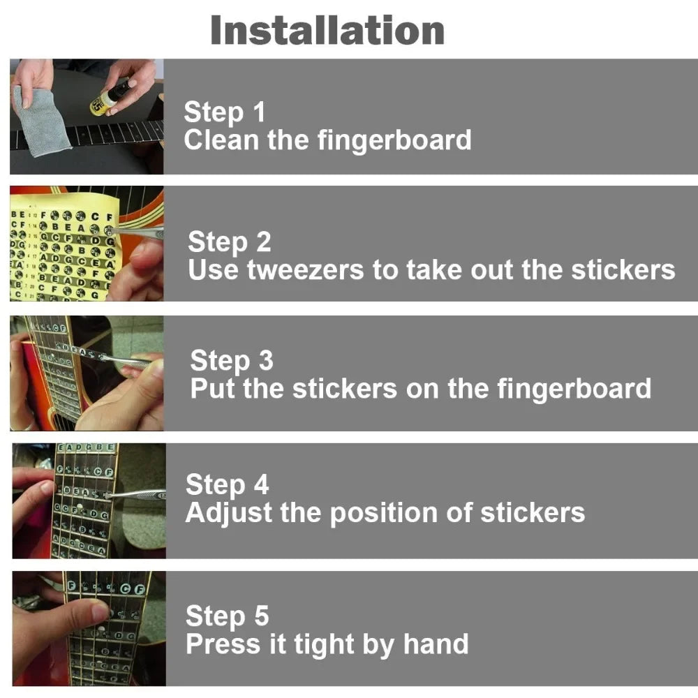 StringSense Fretboard Guide