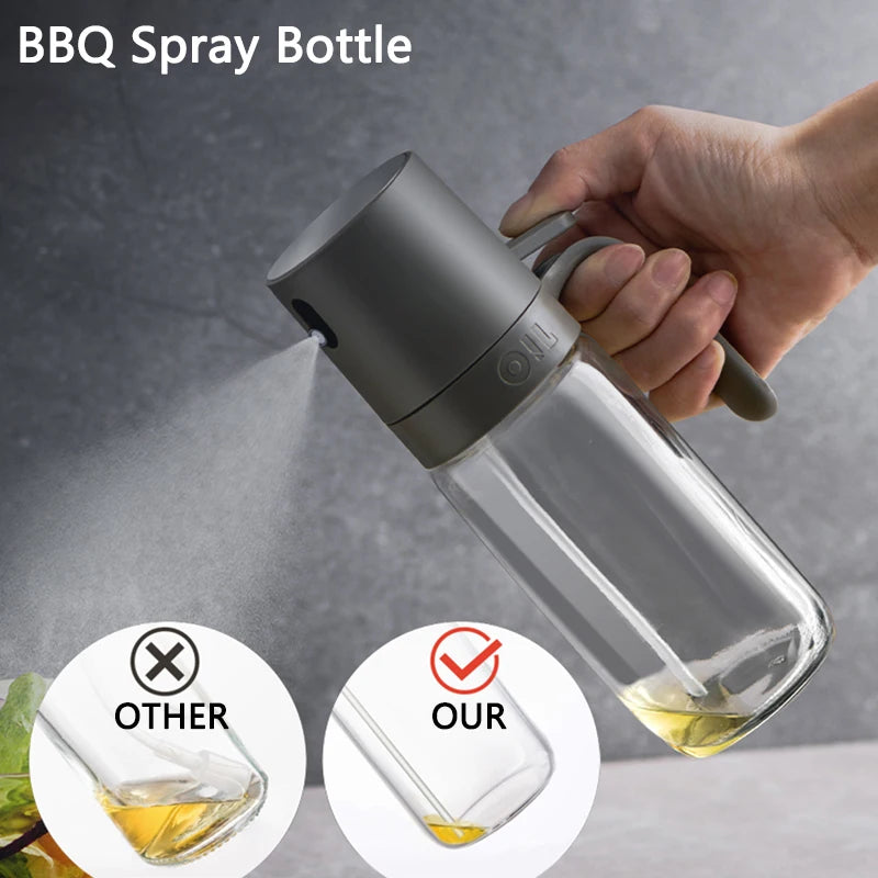 Ergonomic Glass Oil Sprayer for Air Fryers and Salads