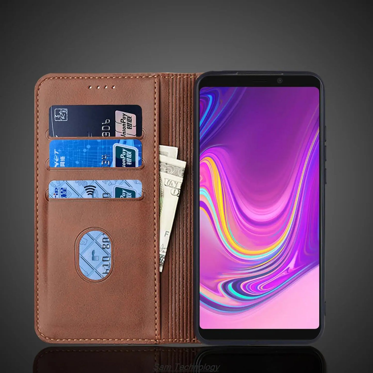 GalaxyGuard Leather Wallet